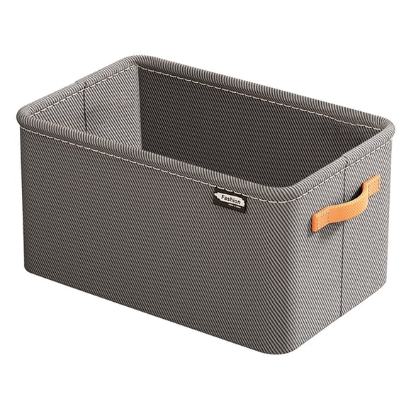 QIPOPIQ Clothes Storage Basket Thickened Steel Frame Storage Box Miscellaneous Clothes Pants Storage New Year & Christmas Gift Artifact Winter Clearance Storage Trunks Bag