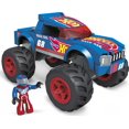 thumbnail image 3 of Mega Hot Wheels Race Ace Monster Truck Building Set - 69 Pieces, 3 of 5