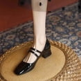 thumbnail image 1 of Cameland Women Rectangular Toe Shoes Ladies Fashion Pump Shoe Heels, 1 of 5