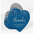 thumbnail image 3 of Inkdotpot Thanks For Celebrating With Me Birthday Bottle Tag Real Silver Foil Favor Hang Tags Pack Of 50, 3 of 6