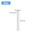 thumbnail image 2 of Unique Bargains Compression Spring, 5 Pack 304 Stainless Steel, 4mm OD, 0.3mm Wire, 40mm Length, 2 of 5