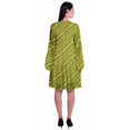 thumbnail image 4 of Moomaya Robe d'Été Fluide à Manches Longues Imprimée pour Femmes, Longueur Genou, Évasée, 4 of 6
