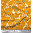 thumbnail image 1 of Soimoi Viscose Chiffon Fabric Leaves,Floral & Rabbit Animal Printed Craft Fabric by the Yard 42 Inch Wide, 1 of 3