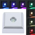 thumbnail image 4 of Keenso LED Lamp Stand, Lamp Holder Square LED Base, Acrylic Statue Jewelry For Artware Display Crystal, 4 of 8