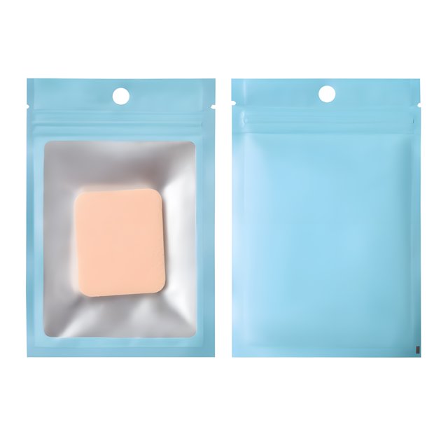 Aspire Lot de 100 Sacs à Fermeture Éclair en Mylar Refermables avec Fenêtre Transparente