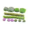 thumbnail image 1 of Bunblic DIY Miniature Grass Tufts Artificial Grass Modeling Versatile Flower Cluster for Architecture Building Train Landscape Style D, 1 of 8