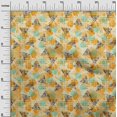 thumbnail image 2 of oneOone Silk Tabby Pale Yellow Fabric Geometric Craft Projects Decor Fabric Printed By The Yard 42 Inch Wide, 2 of 4