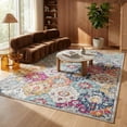 thumbnail image 3 of Rug Branch Savannah Collection Modern Floral Area Rug, 3 of 7