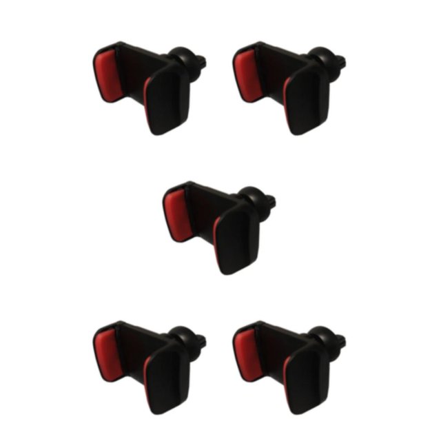 Baohd Universel Ventouse 360 ° Rotation Téléphone Titulaire Voiture Stand Tableau de Bord Aspiration Réglable Clip Pare-Brise Support Monter Noir Rouge 5PCS