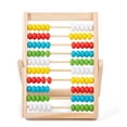 thumbnail image 3 of Milaget Montessori Math Toys 10 Rows Abacus with 100 Colorful Beads Abacus Thinking Game 20x15.5cm, 3 of 9