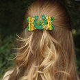 thumbnail image 1 of St. Patrick's Day - Themed Irish Green Bow Hair Clip for Festive Hair Styling, 1 of 4