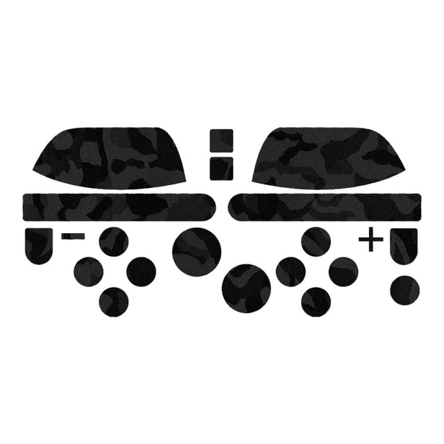 Nintendo Switch 2 Housse de Poignée de Manette, Matériau PVC, Motif Fibre de Carbone, Anti-Transpiration, Prise Améliorée, Poids 10 g