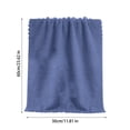 thumbnail image 3 of 5pc Velvet Towel Plain Face Towel Soft Absorbent Face Wash Ah Face Towel, 3 of 6