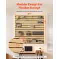 thumbnail image 4 of VEVOR 4 x 4 ft SlatWall Paneling MDF Natural Garage Slatwall with Modular Design, 4 of 9
