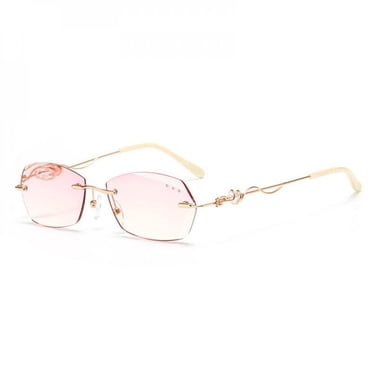 Lunettes de Lecture Progressives Anti-Lumière Bleue à Haute Dureté, Double Usage de Près et de Loin, Lunettes Artistiques Élégantes