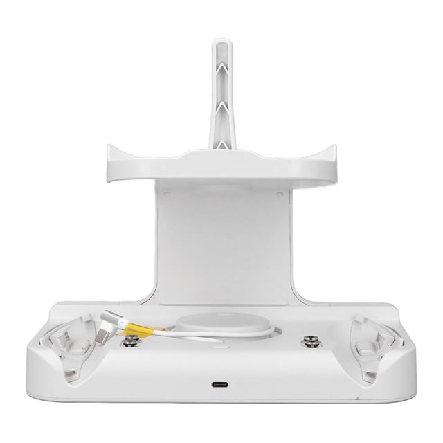 VR Controller Charging Stand with RGB Lighting, Fast Charging, 2 Rechargeable Batteries for VR Headset and Controllers