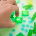 thumbnail image 5 of Glo Pals - Reusable Light-Up Cubes for Sensory Play 4pk - Pippa - Green, 5 of 5