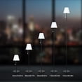 thumbnail image 4 of Lampe sur Pied LED RGBW Lampe Solaire d'Extérieur Lumière de Bureau Colorée, 4 of 8