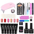 thumbnail image 3 of Nail Extension Gel Set Nails Gel Kit Fast Complete Nail Art Set, 3 of 9