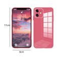 thumbnail image 2 of ziyahi Glass Back Phone Covers with Solid Color Full Rugged Bumper Anti-Slip Design for Iphone 7P/8P/7/8/XS Max/XR/X/XS, 2 of 3