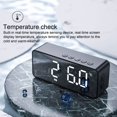 thumbnail image 2 of Haut-parleur Sans Fil Boc G50, Conception à Surface Miroir Mini, Prise en Charge Carte TF, Haut-Parleur 2-en-1 Pratique Compatible Bluetooth, Réveil pour, 2 of 10