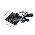 thumbnail image 3 of Leutsin Tapis Chauffant pour Reptiles, Tapis Chauffant Imperméable pour Reptiles sous Réservoir/terrarium avec Contrôle de la Température, Tapis Chauffant de Sécurité Ajustable pour Tortue, Tortue, Serpents, Lézard, Gecko, 3 of 8