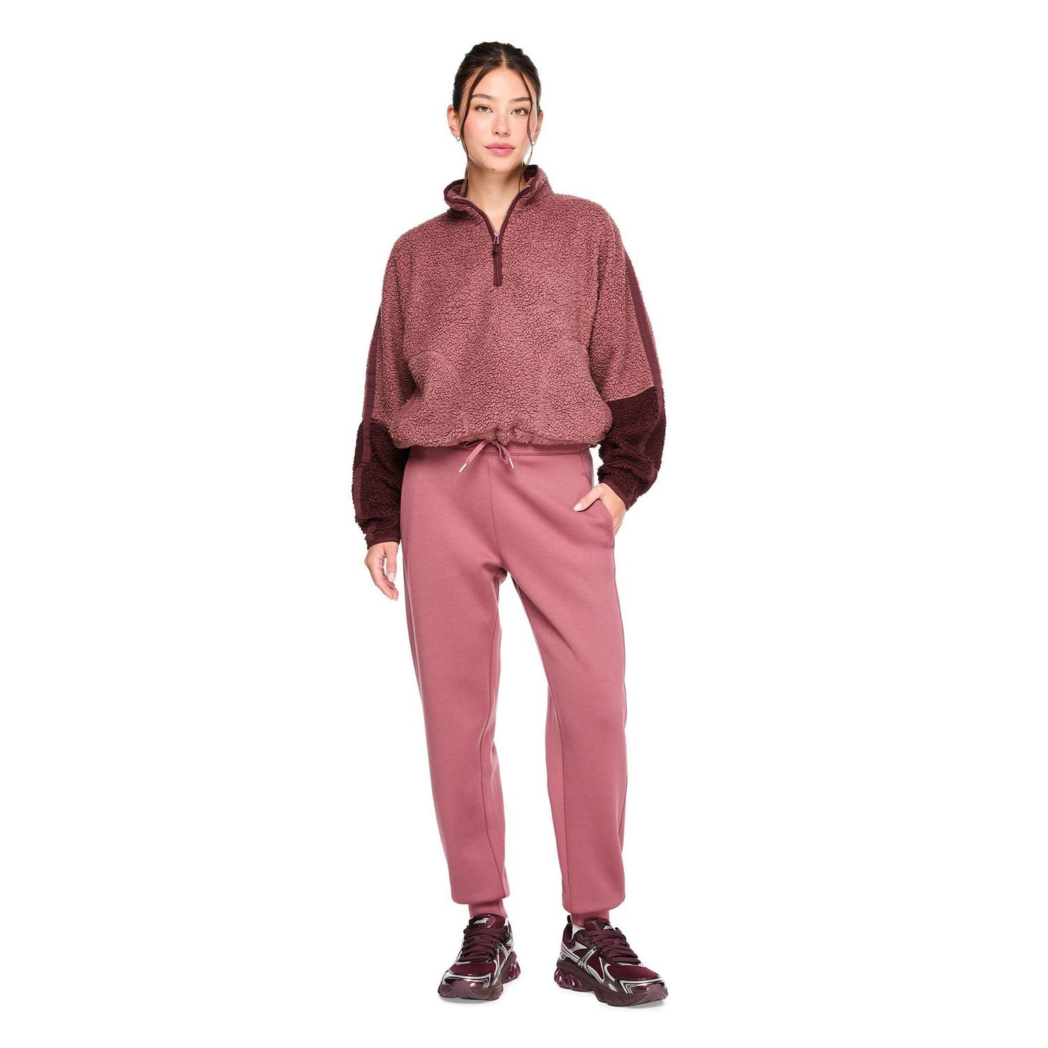 Joggeur en tricot doux Athletic Works pour femmes