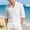 c01White, variant on LNWUY Men's Linen Shirts Casual Button Down Long Sleeve Shirt Solid Spread Collar Summer Beach Shirts with Pocket White L