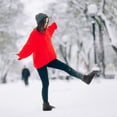 thumbnail image 2 of GPCT Woman's Snow Boots Suede Mid-Calf Boot Shoe Short Plush Warm Lining Shoes, 2 of 9
