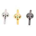 thumbnail image 4 of Mini Brads, Silver Gold Silver Grey Uniform Coating Brass Paper Fasteners Round 300 Pcs 10mm  For DIY Photo Albums, 4 of 8