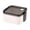 White#3, variant on Summer Savings! Gspmoly Bento Box Plastic Double Layer Lunch Box Microwave Oven Special Lunch Box Separated and Sealed Picnic Box Summer Savings