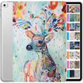 thumbnail image 1 of DuraSafe Cases for iPad 7.9 Inch Mini 4 Generation 2015 [ Mini 4th Gen ] A1538 A1550 Printed Slim Hard Shell Protective Stand Cover - Deer Print, 1 of 8