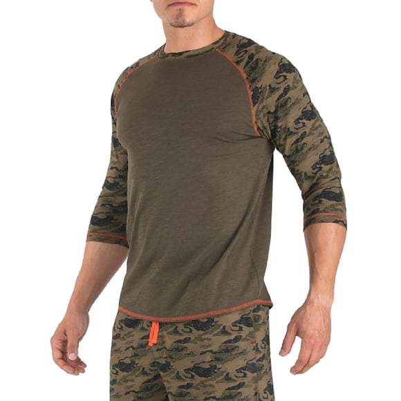 Papi T-shirt de Baseball en Jersey Slub pour Homme - 627113