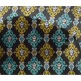 thumbnail image 4 of oneOone Viscose Chiffon Fabric Swirl Ikat Decor Fabric Printed BTY 42 Inch Wide, 4 of 4