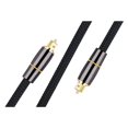 thumbnail image 2 of HIFI 5.1 Digital SPDIF Fiber Toslink Optical Audio Cable 1M for TV Box PS4 Speaker Wire Soundbar Amplifier Subwoofer, 2 of 8