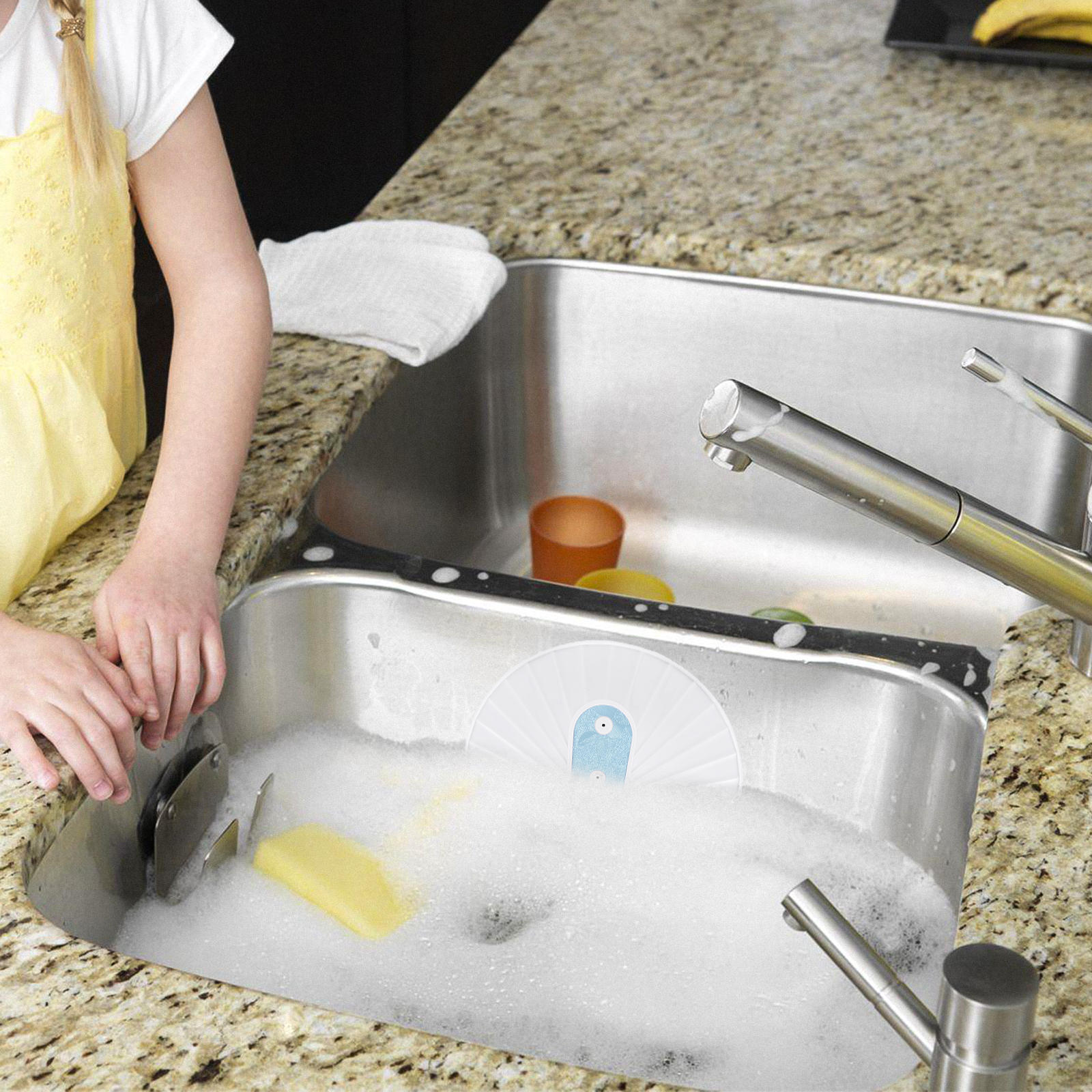 RENACLIPY USB Dishwasher in Blue Portable for Travel 1Pcs with Mini Design