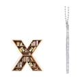 thumbnail image 1 of 26 Letter Acrylic Keychain Pendant for Books, 1 of 3