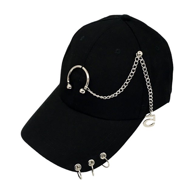 maskred Stylish Hat For Men Casual Comfort And Sun Protection Easy To Wear Outdoor Activities Baseball Cap Black Adjustable 1Set