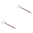 thumbnail image 1 of maskred Cooking Ladle Cooking Sauce Gravy Spoon Sauce Restaurant Punch Egg Soup for Red 252x62mm 2Set, 1 of 6