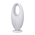 thumbnail image 1 of Bladeless Fan, Small Table Fan 90 Degree Wide Angles Portable 3 Speeds Multifunction Quiet with LED Light for Desktop for Dorm for Home, 1 of 7