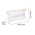 thumbnail image 2 of Vaidha Fashion Transparent Pencil Bag Student Large-capacity Stationery Storage Bag Examination Storage Bag, 2 of 2