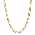 thumbnail image 1 of Chaîne Concave Ouverte Figaro en Or Jaune 14K 6.75mm, 1 of 5