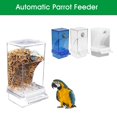 thumbnail image 3 of No Mess Bird Feeders Automatic Parrot Feeder Drinker Food Container Pet Supply, 3 of 8