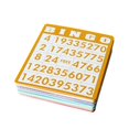 thumbnail image 1 of Fiocias 100x Bingo Paper Game Cards Bingo Set Easy to Read Fun Reusable Playing Card Set Number Cards for Party Birthday Games Adults, 1 of 8