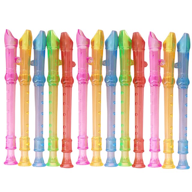 15 Pcs Clarinettes pour Enfants Clarinette pour Débutants Couleur Bonbon Clarinettes à 6 Trous Instruments