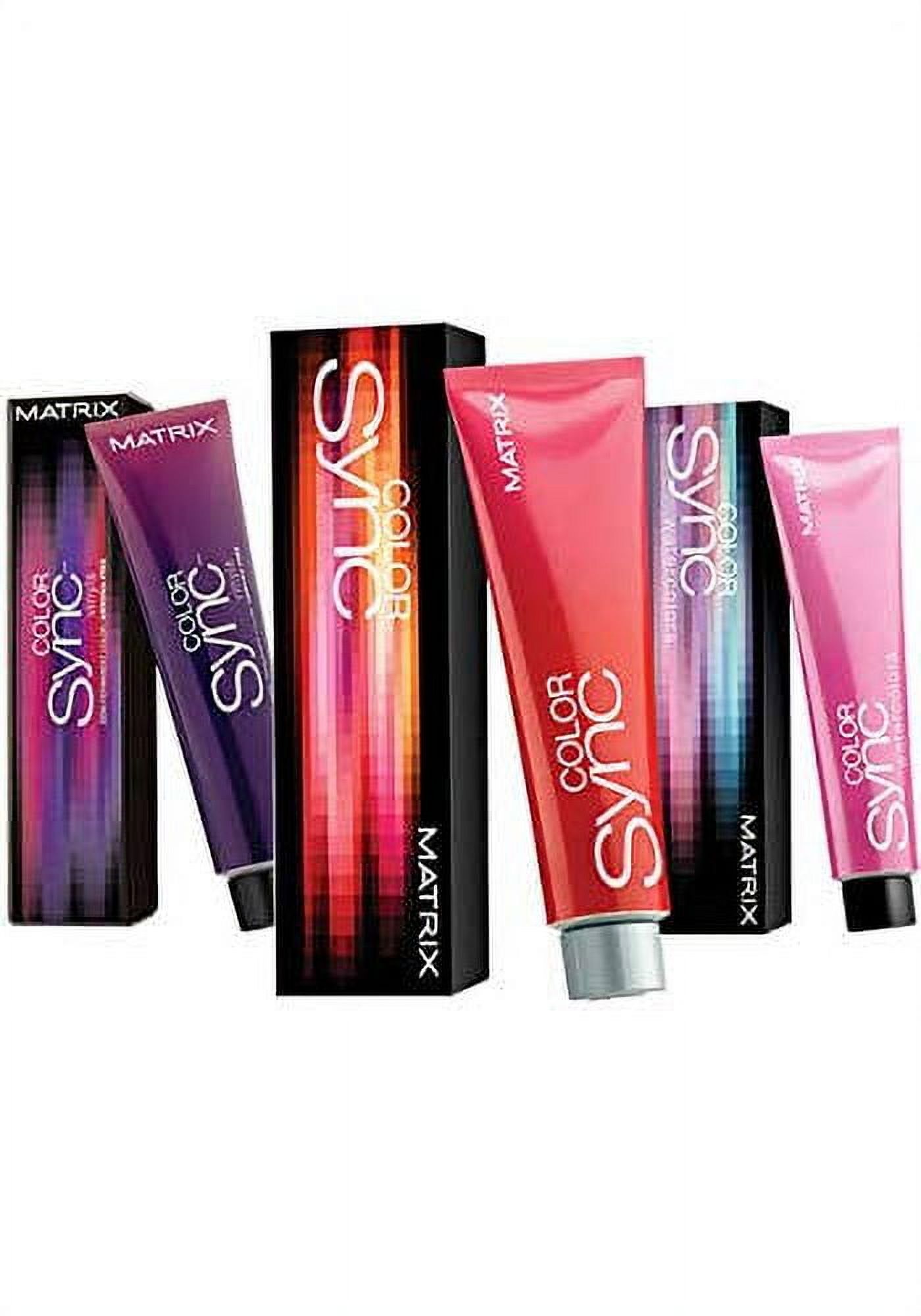 Matrix COLOR SYNC Ammonia-Free DEMI-PERMANENT Hair COLOR Dye (3WN Darkest Brown Warm Neutral)