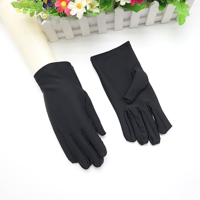 Baberdicy Gants en Coton Ensemble de 3 Paires - Gants de Travail Réutilisables - Protection Douce des Mains - Multiusage - 3 Paires de Gants en Coton Réutilisables Gants Doux Ou Noirs, Taille Unique