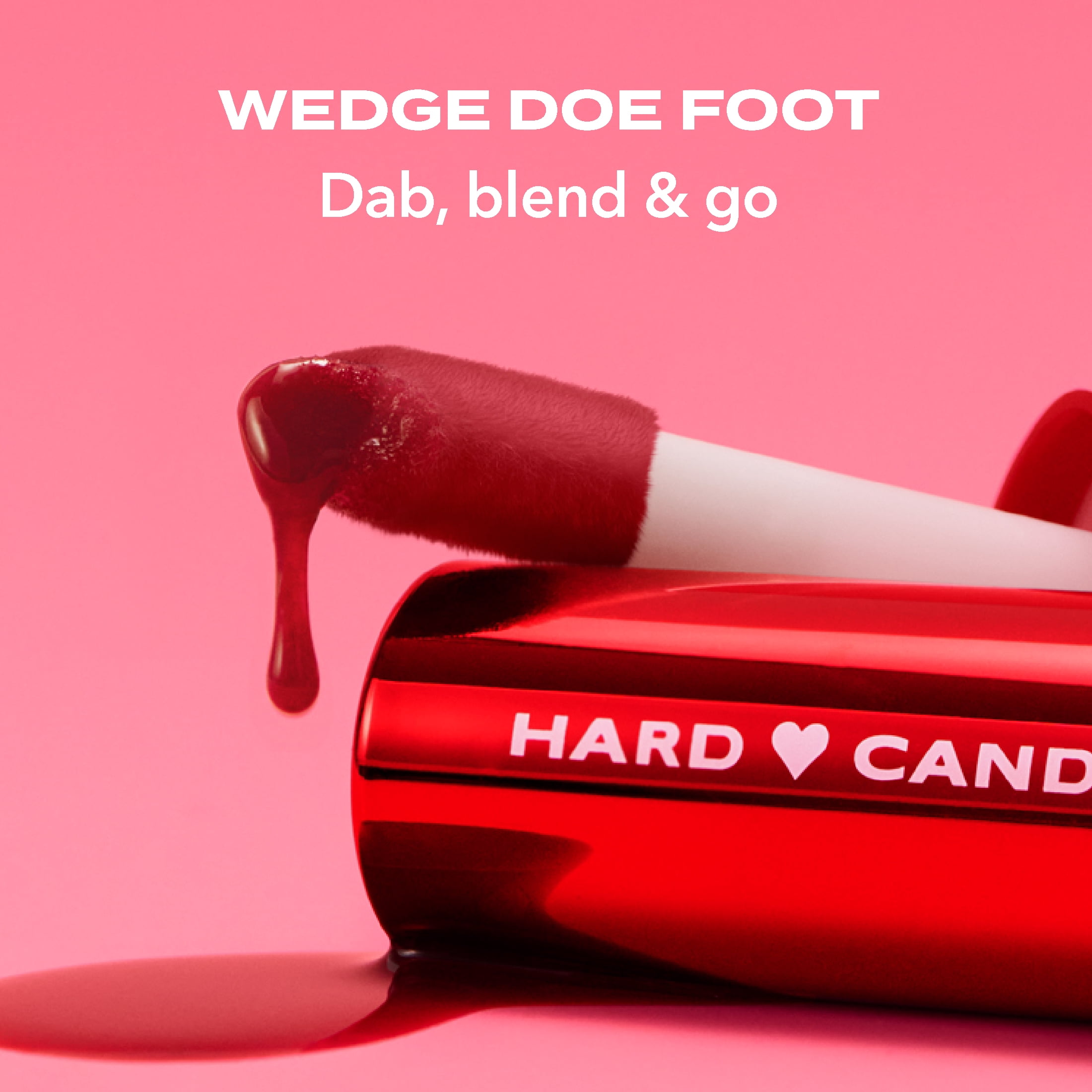 Hard Candy Pop Tint Lip Stain, Peach Fizz, Hydrating & Long-Lasting with Oils & Hyaluronic Acid