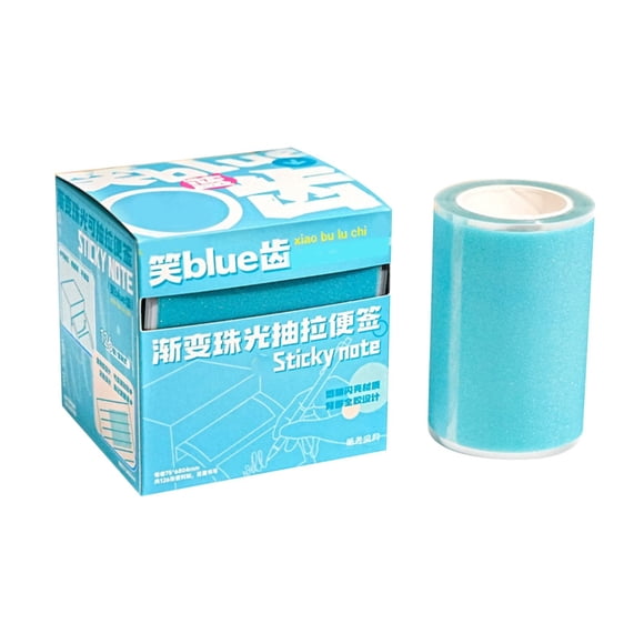 MVRLSH Under $10! Clear Sticky Notes Set Transparent Full Adhesive Memo For Books Laptops & Journals 126 Sheets Per (5 Colors PET Material)