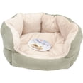 thumbnail image 1 of Sleep Zone Reversible Cushion 18" Pet Bed for Cats and Dogs, 1 of 6